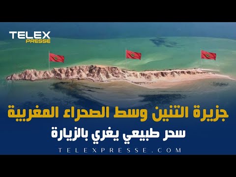 جزيرة التنين وسط الصحراء المغربية سحر طبيعي يغري بالزيارة
