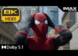  8K HDR IMAX Opening Scene Spider Man No Way Home Dolby 5 1