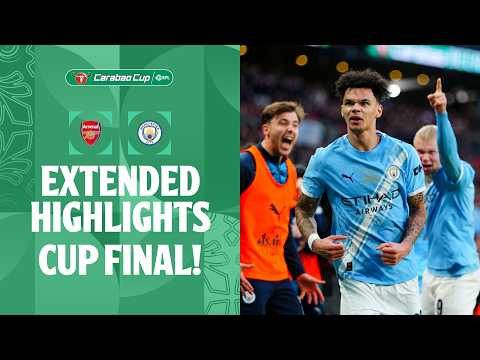 CUP FINAL Arsenal V Manchester City Extended Highlights
