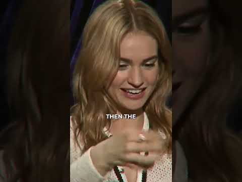 خصر ليلي جيمس المزيف في فيلم سندريلا