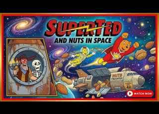 SuperTed And Nuts In Space Full Episode Classic 80s Cartoon Kabillion