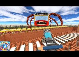  Hungry Car And Bus Eater In Maze Gmod Episode 3