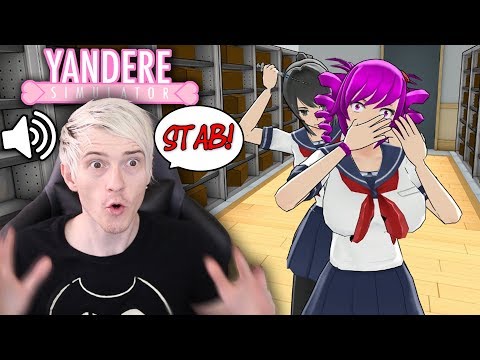 Playing Yandere Simulator With ONLY Voice Commands