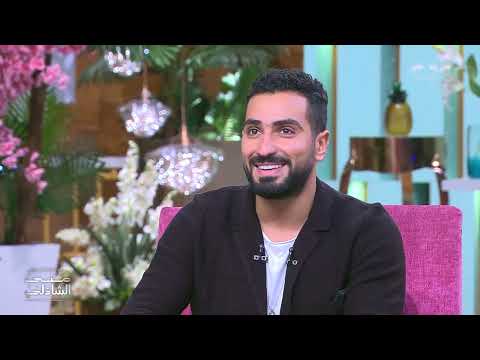 معكم منى الشاذلي خفة دم محمد الشرنوبي وهو بيغني لعمرو دياب بطريقة الأشباح