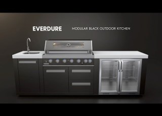 Everdure Modular Black Outdoor Kitchen