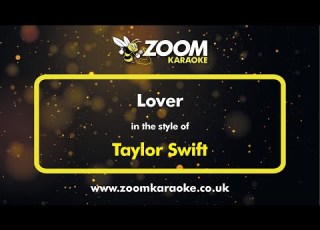  Taylor Swift Lover Karaoke Version From Zoom Karaoke