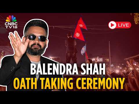 Balendra Shah Oath Taking LIVE Nepal S New Rapper Turned Politician S Swearing In Ceremony N18G