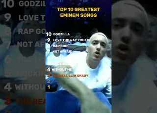  Top 10 Eminem Songs Eminem Slimshady