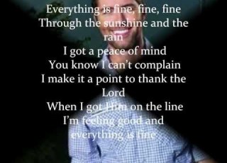 Josh Turner Everything Is Fine Lyrics