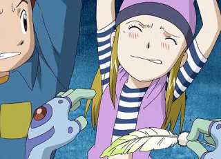 Tickle Scene Digimon Frontier English HD