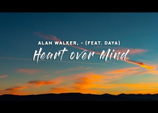 Alan Walker Daya Heart Over Mind Lyrics