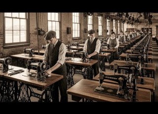 داخل مصنع ماكينات الخياطة سينجر عقد 1900 كيف أحدثت آلة واحدة ثورة في ال الأمريكية