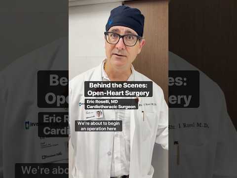 A Behind The Scenes Look At Open Heart Surgery