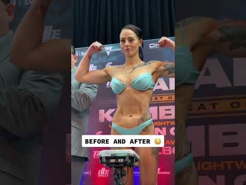 Cherneka Jhonson Su Antes Y Después De La Pelea Mma Ufc Boxeomundial