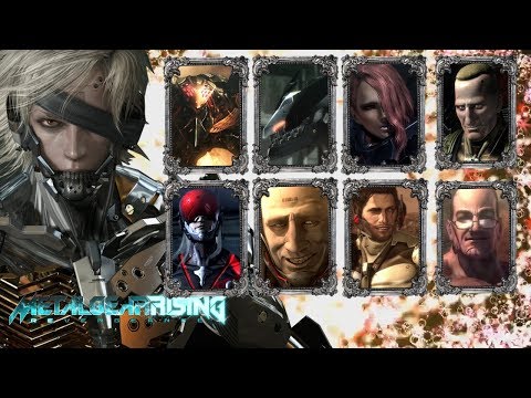 Metal Gear Rising All Vocal Boss Themes On Screen Lyrics
