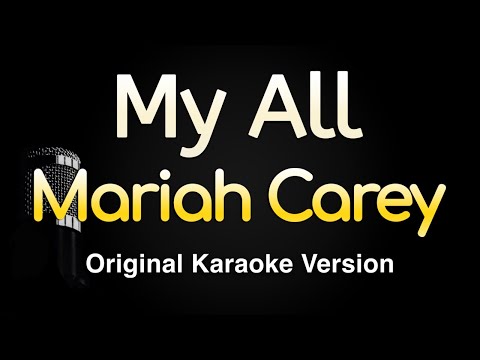My All Mariah Carey Karaoke Songs With Lyrics Original Key