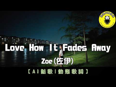 AI Song English Zoe Love How It Fades Away CC Subtitles ChinChinFunMusic