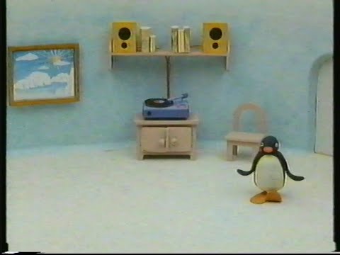 VHS 50fps Pingu Woodpeckers From Space From Barrel Of Fun
