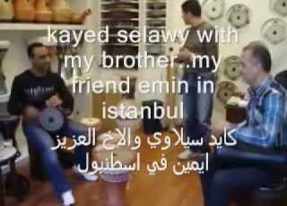 طبال جريئ يتحدا الاتراك في الطبله اﻷسمر كايد سيلاويkayed Selawy Taksem Tabla Darbuka Turky