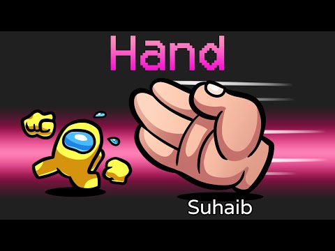 تحدي الأيادي في امونج اس لعبة الطفولة Among Us Evil Hand