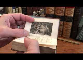  Hemans Poetical Works 1839 Near Miniature Charming Decorative Leather Book W Engravings Gilt