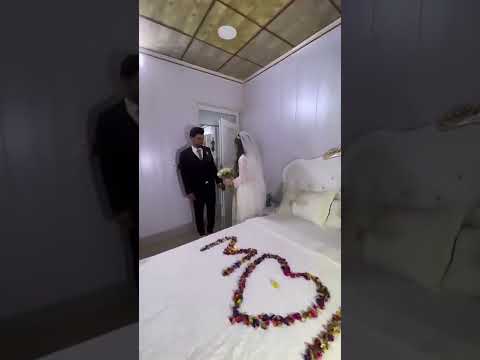 لحضت دخول العروس علا غرفت النوم