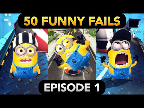 Minion Rush 50 FUNNY FAILS Episode 1 Gru S Lab Residential Area