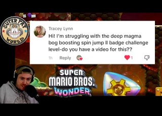 Helping Commenters Badge Challenge Boosting Spin Jump II Mario Wonder Nintendo Switch