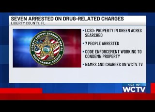  Liberty County Sheriff S Office Other Agencies Arrest 7 On Drug Related Charges