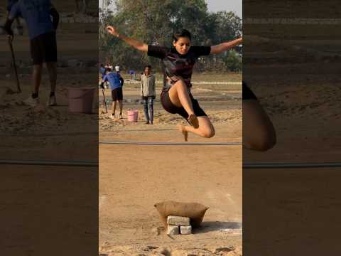 Girls Long Jump Army Police Viral Video Subscribe Youtube Shorts Shortsfeed Reels Telugu Love Song