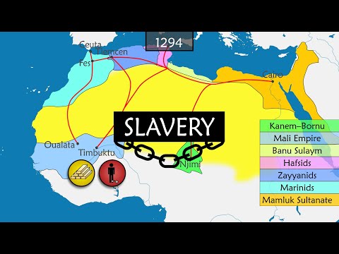 Slavery Summary On A Map