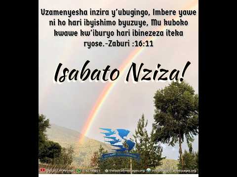 AMATERANIRO YO KU ISABATO KUWA 21 03 2026 By Dan NIYONZIZA