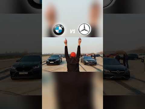 BMW X6M VS MERCEDES Bmw Edit Dragrace