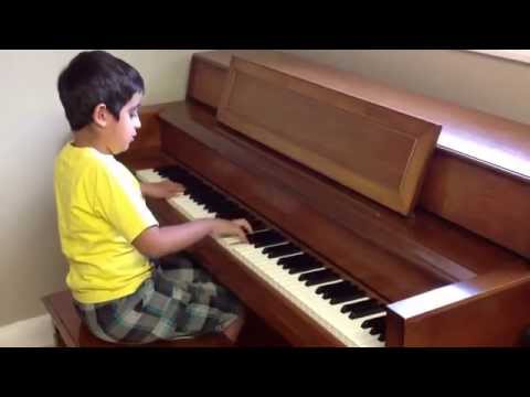 The Message Soundtrack By Maurice Jarre Covered By A 7 Year Old