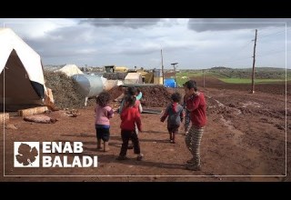 مخيمات تصارع الرياح والمطر في ريف إدلب