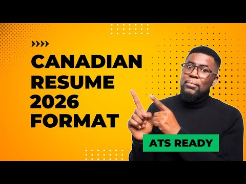 How To Write A Canadian Resume That Passes ATS In 2026