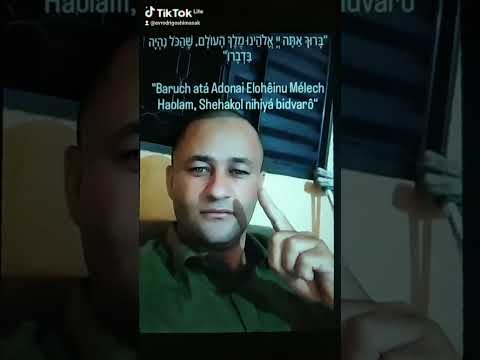 Baruch Atá Adonai Elohêinu Mélech HaOlam Shehakol Nihyá Bidvarô