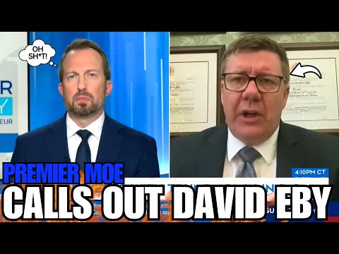 Premier Moe CLAPS BACK At David Eby For INSULTING Him