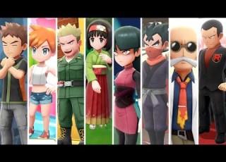Pokemon Let S Go Pikachu Eevee All Gym Leader Battles