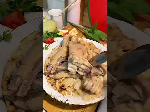 طريقة عمل الكراعين الباجه الفراسم بطريقه سهله جد ا الكوارع