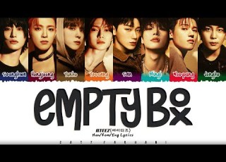 ATEEZ 에이티즈 EMPTY BOX Lyrics Color Coded Han Rom Eng