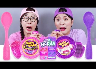 Pink Vs Purple Food Challenge Donna