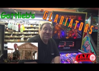  820 Gottlieb GLADIATORS Pinball Machine Before And After Restoration TNT Amusements