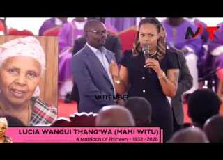  Muthoni Kirumba Aka Baby Top Leads Media Personalities In Eulogising Karungo Mother
