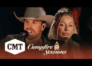 Dustin Lynch Performs Chevrolet Ft Madeline Merlo CMT Campfire Sessions