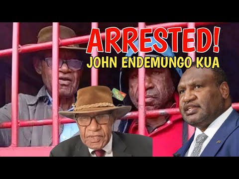 ARRESTED JOHN ENDEMINGO KUA 2026