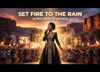 Adele Set Fire To The Rain Afro House Remix Deep Melodic Vibes