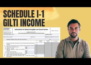  Schedule I 1 Global Intangible Low Taxed Income Form 5471
