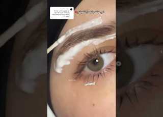 طريقة تشقير الحواجب للمبتدئين Explore ابلور مكياج Makeup تشقير للمبتدئين عيون تتوريال