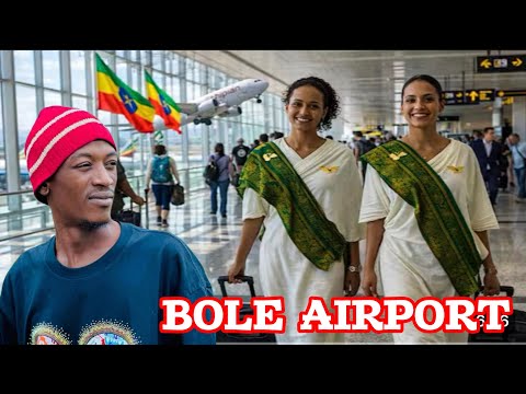INSIDE BOLE INTERNATIONAL AIRPORT ADDIS ABABA HII NDIO AIRPORT YA ETHIOPIA UTASHANGAA